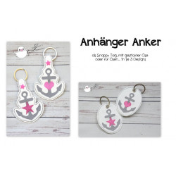 ITH Anhänger - Anker Herz & Stern